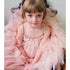 Little Princess Feathers And Ruffles Dress - Little Palace Store
